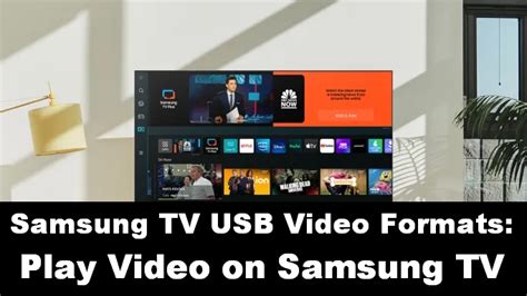 samsung tv supported video formats|samsung smart tv usb format.